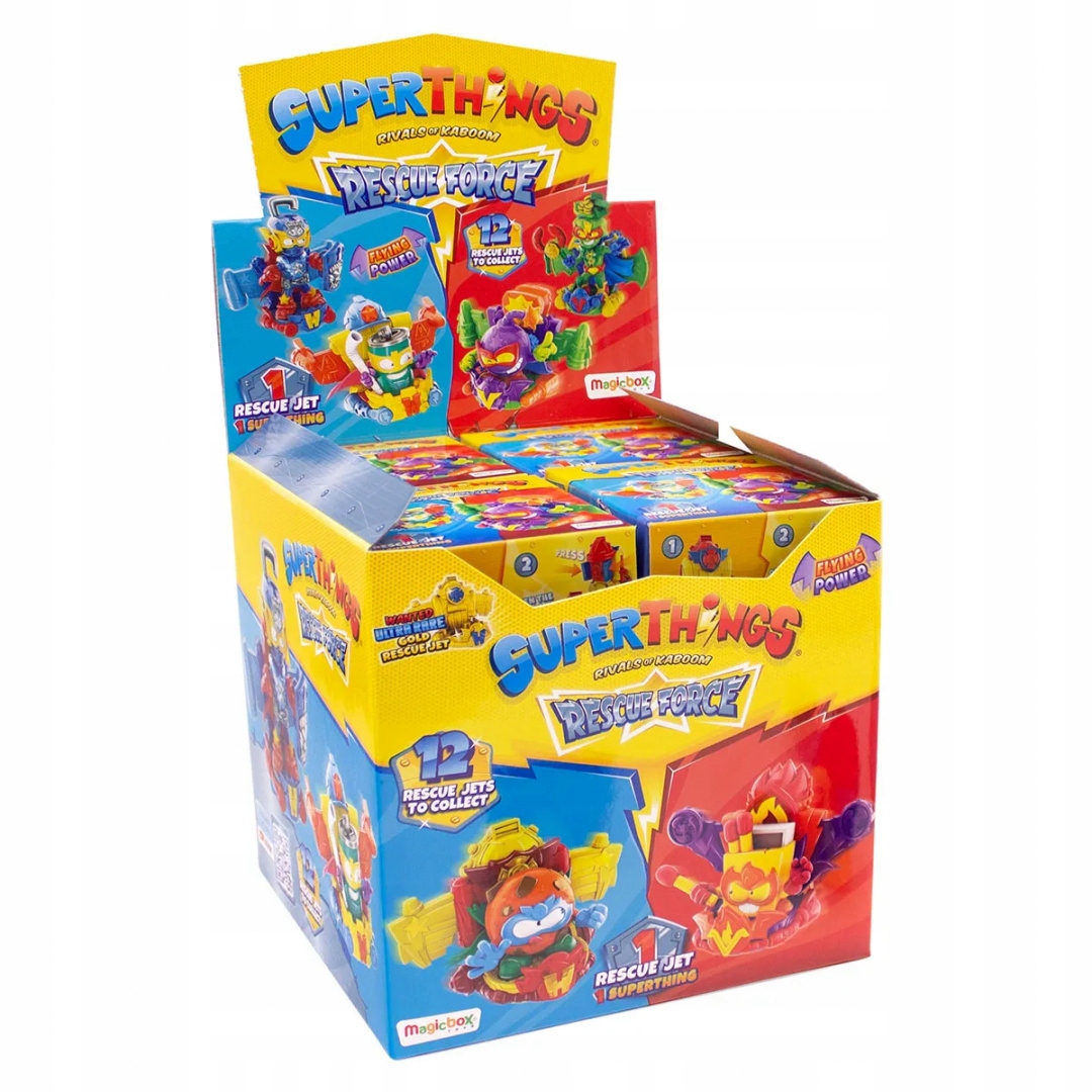 SUPERTHINGS Figurka + Pojazd RESCUE FORCE s10 Typ figurka