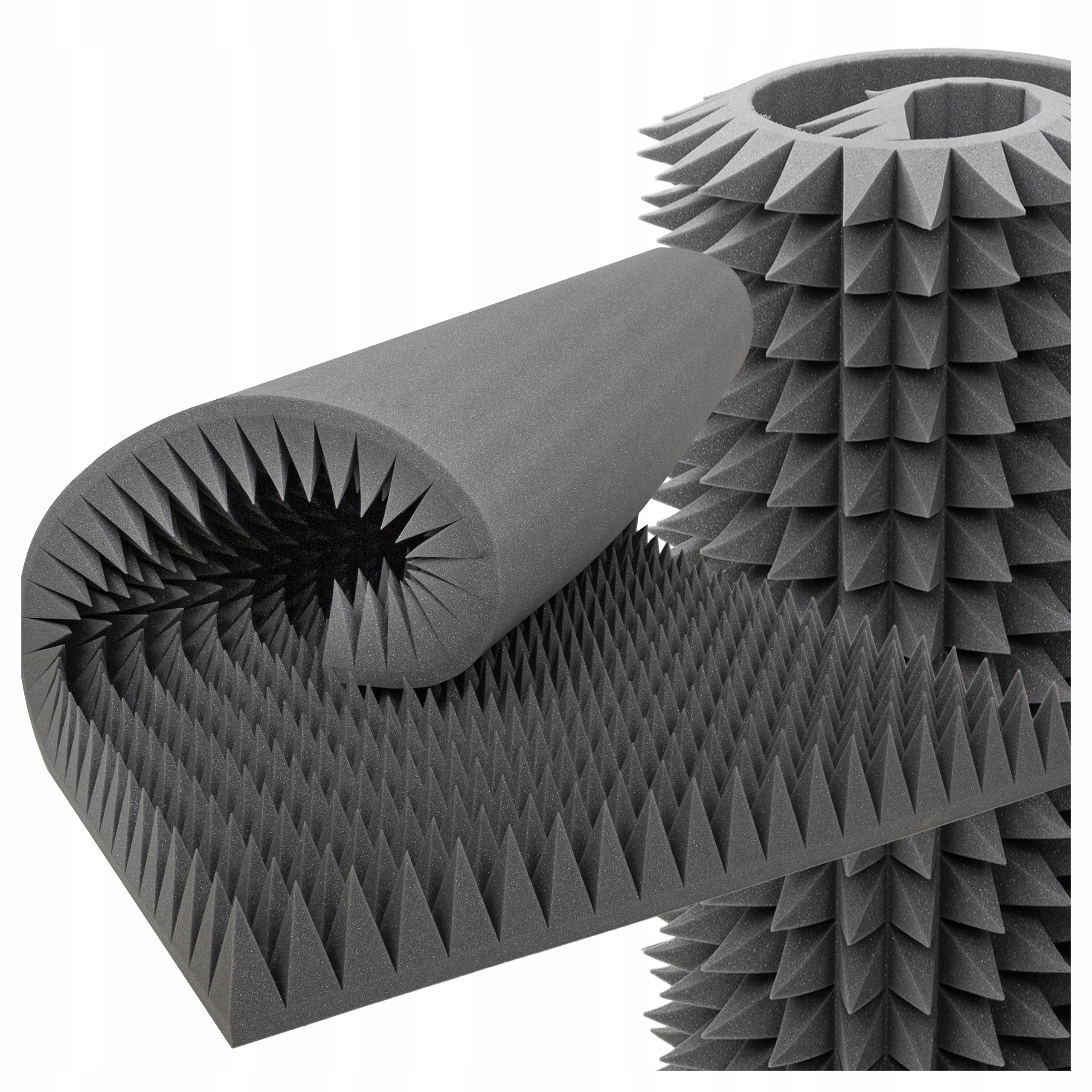 Tlumící pěna pro nahrávací studio s maximálním tlumením hluku 200 x 100 cm