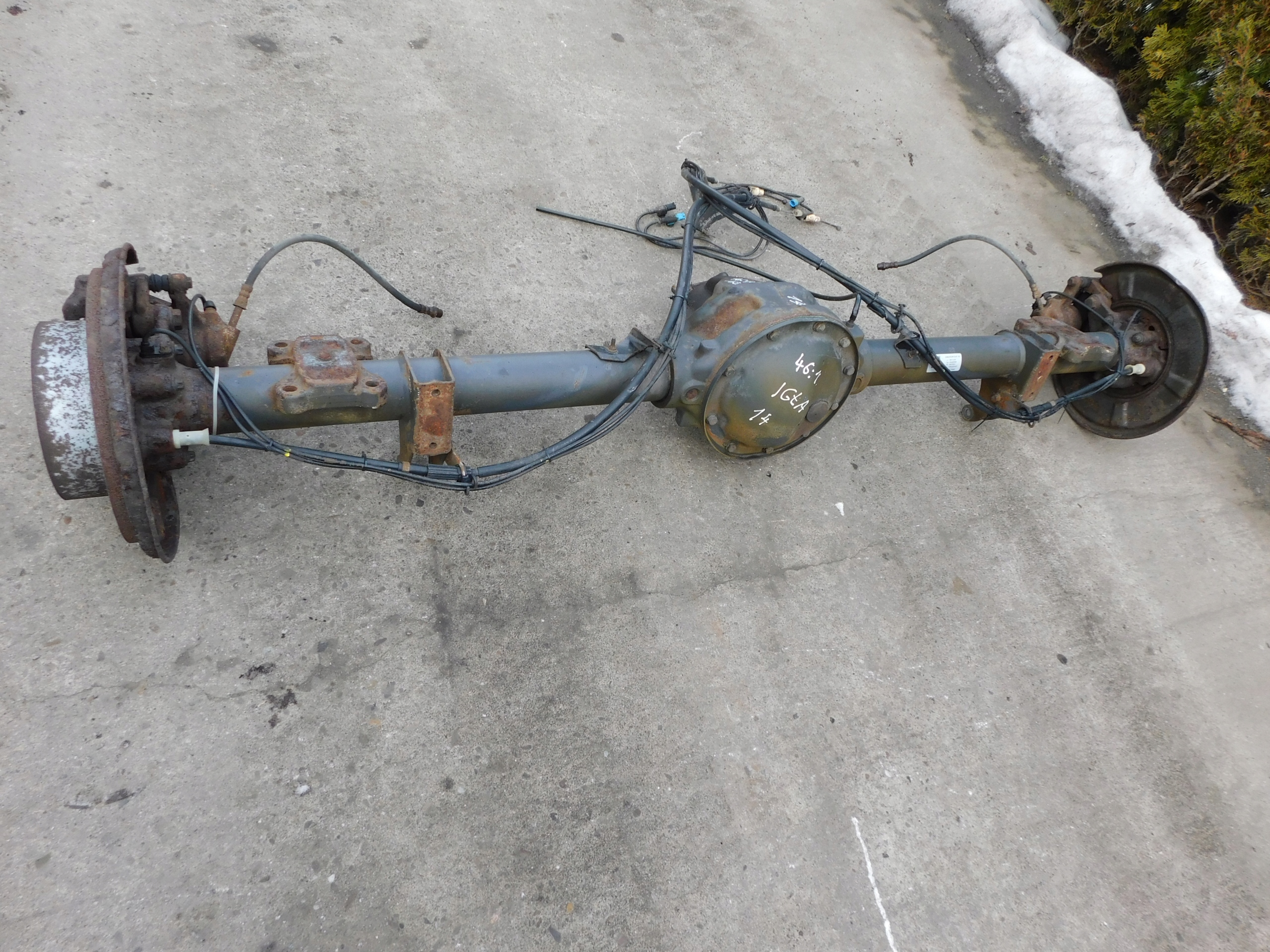 Sprinter 906 VW Crafter diff differential rear part 46:11 SPRAWNY CICHY A9063500800 OEM