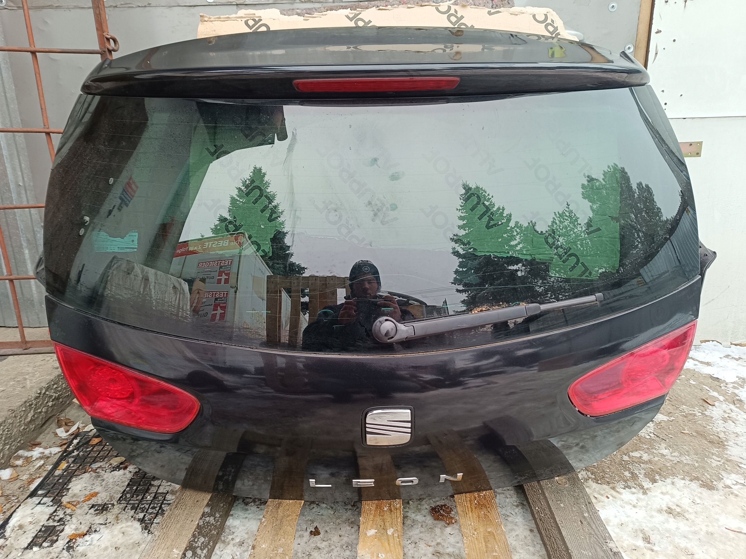 trunk door boot rear part z window seat leon 2 lc9z