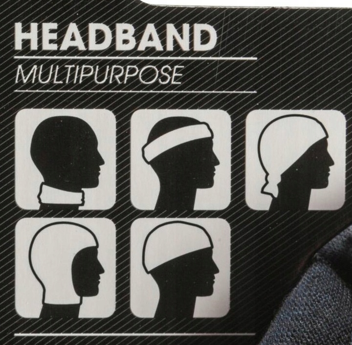 TERMOAKTYWNA CZAPKA OPASKA KOMIN DO BIEGANIA 5w1 Marka inna