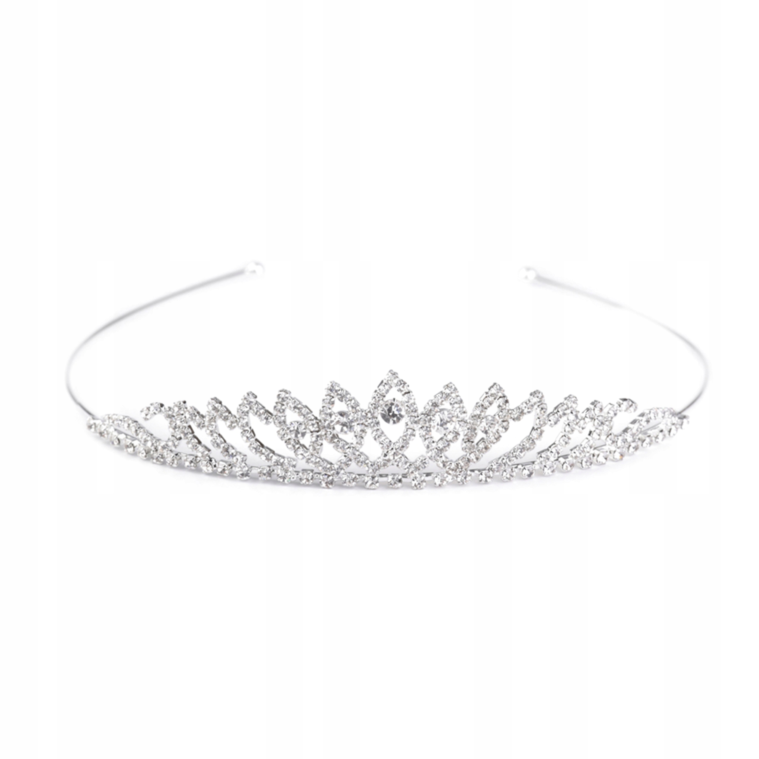 

Diadem Ślubny Tiara Baletowa Na Włosy Arabesque