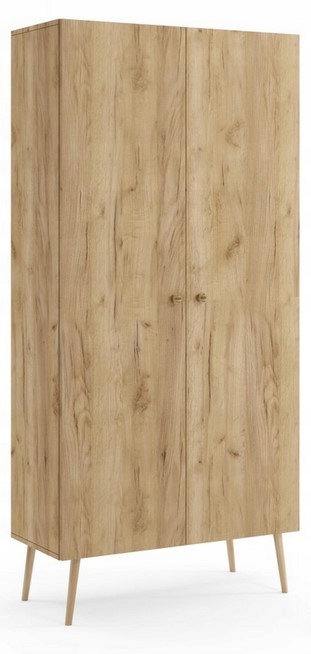 

Szafa Boho Skandynawska 87 cm dąb 5 półek