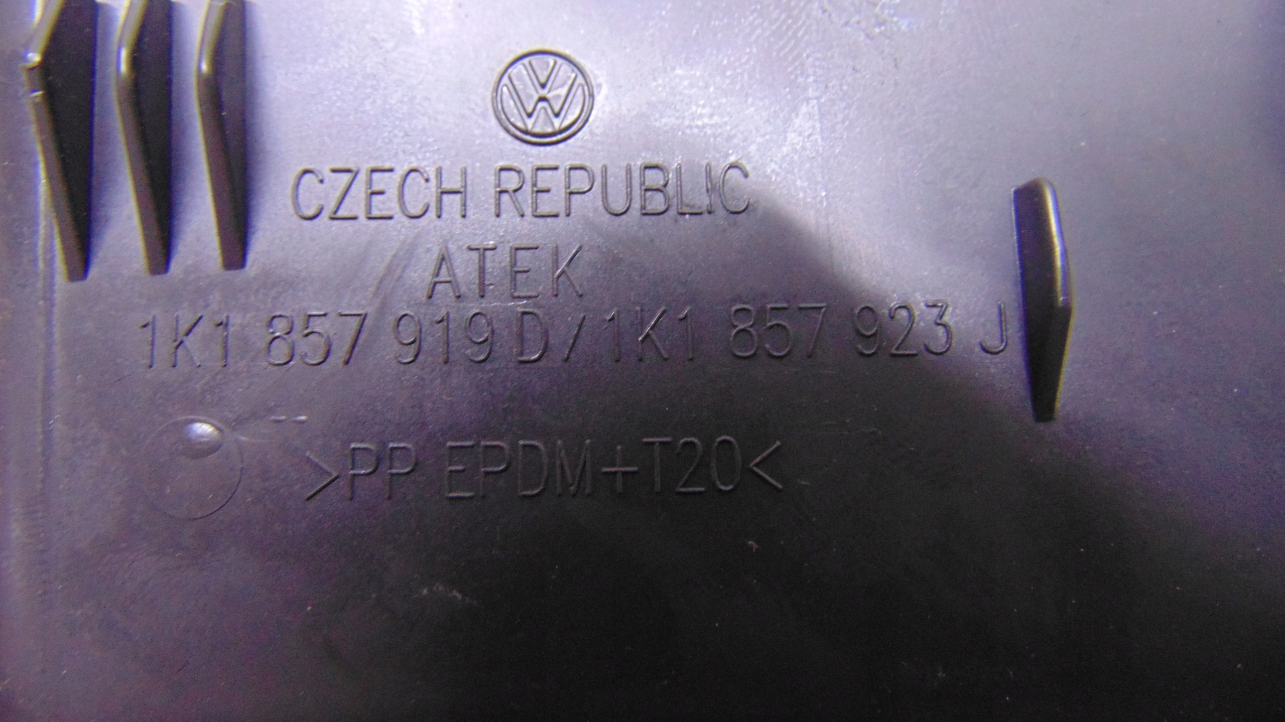 passenger compartment plato VW GOLF V HB 03-10 year