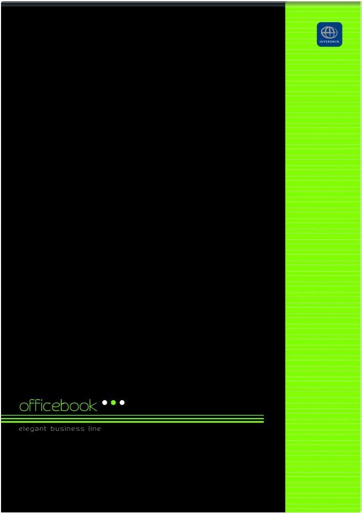 BLOK BIUROWY NOTES A4 W KRATKĘ 100 kartek MIX WZORÓW OKŁADEK Interdruk x 5 Kod producenta BLKA4100