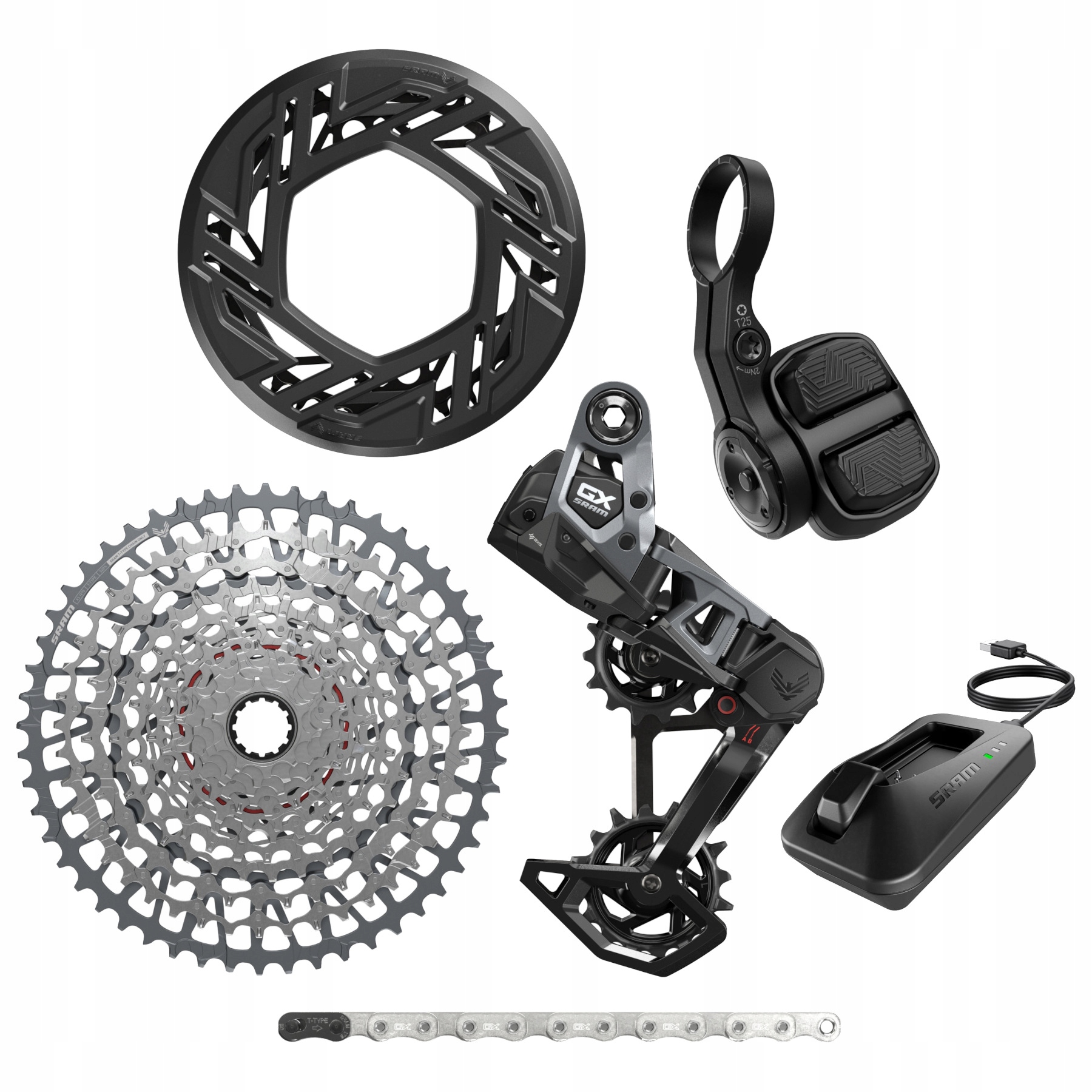 Sram 00.7918.282.002 Gs Gx Eagle Emtbtransm Axs 104bcd Ttype