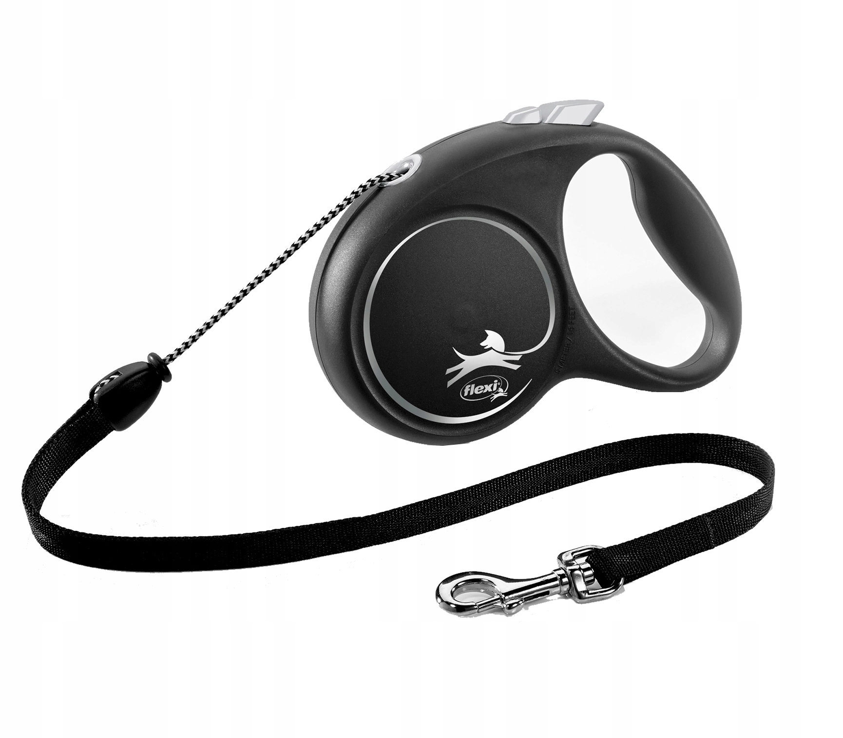 

Flexi smycz Black Design sznurek M 5m/20kg
