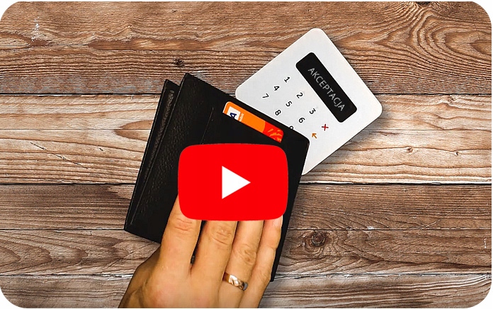 KOCHMANSKI skórzany portfel męski antykradzieżowy Wzór dominujący geometryczny