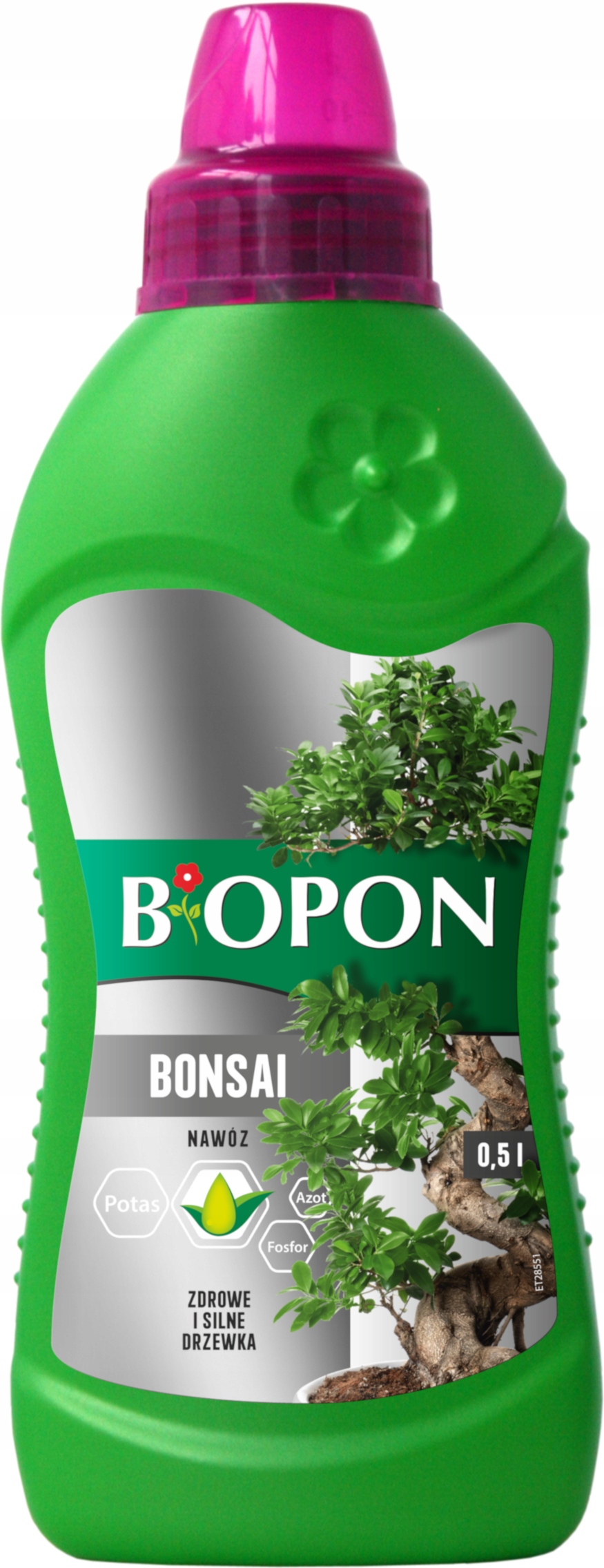 

Biopon Płynny Nawóz Do Drzewek Bonsai 0,5L
