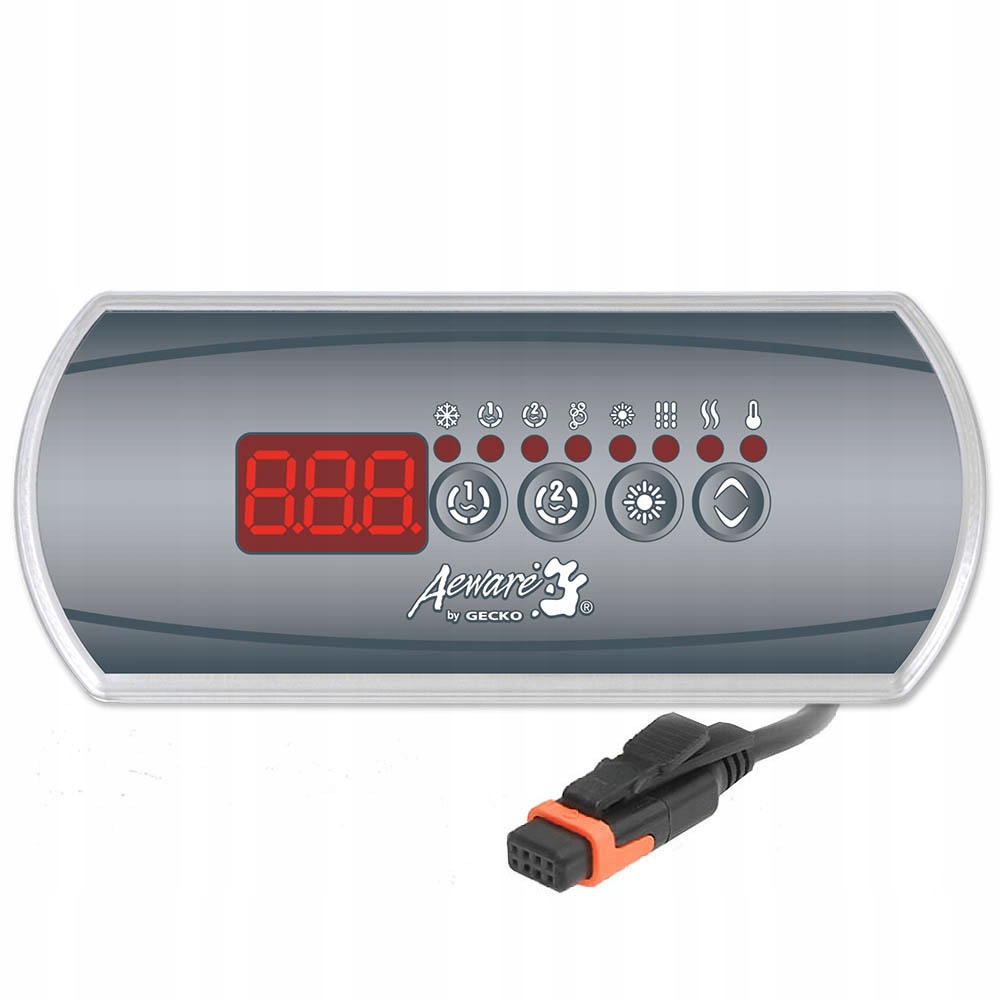 Ovládací panel Gecko IN.K200 2 čerpadla Topside pro zahradní Spa