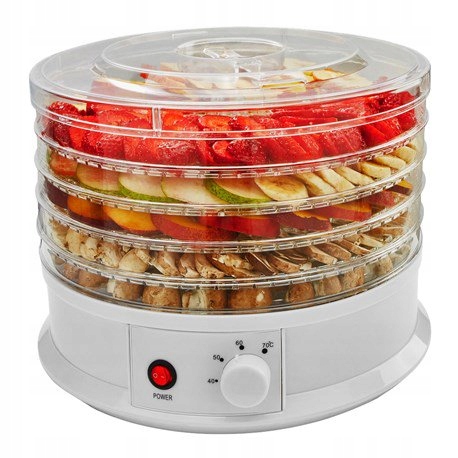 Sušička na ovoce, houby, bylinky rotační síta