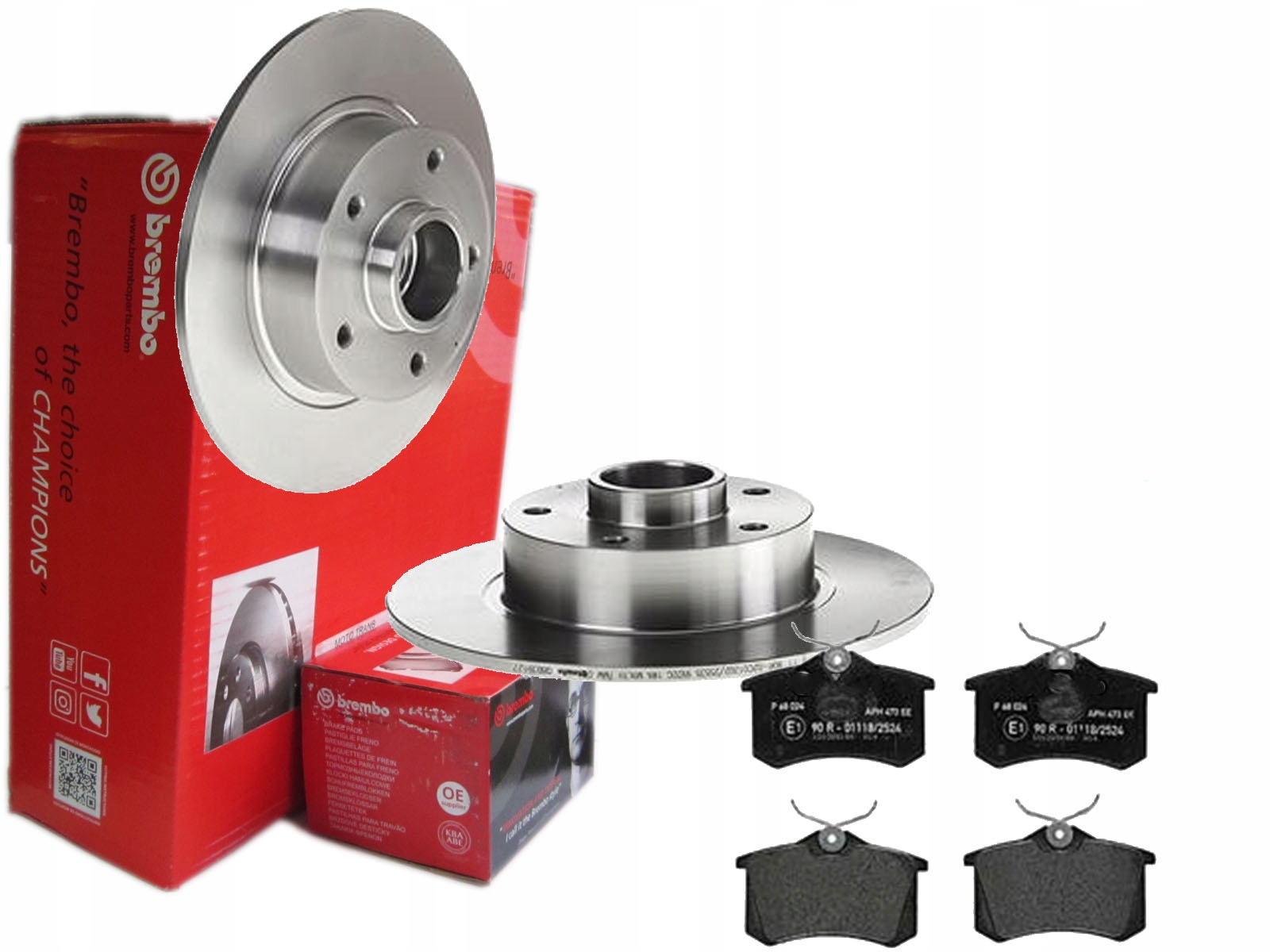 

Tarcze Klocki Brembo Tył Scenic III Clio IV 260MM