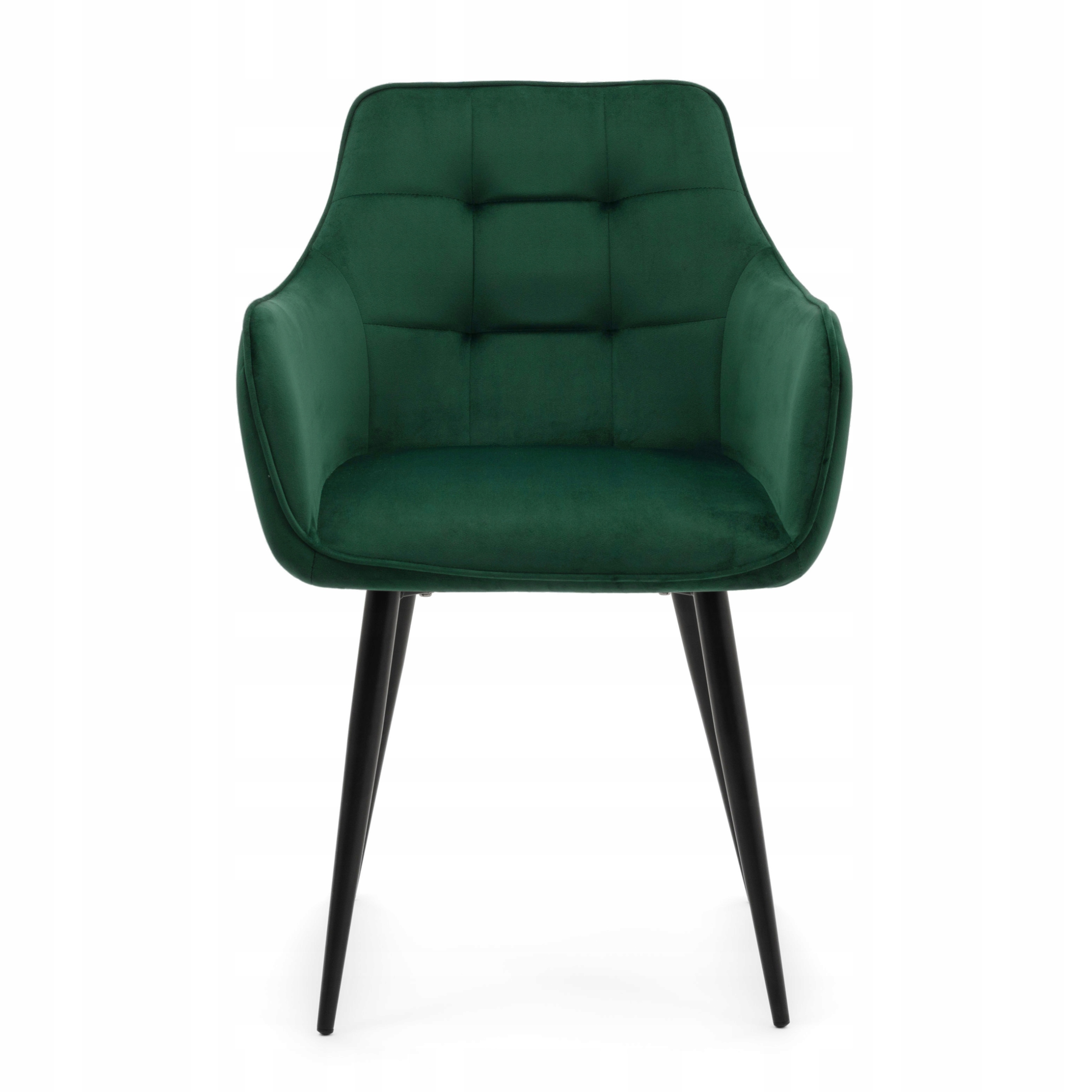 Krzesło Tapicerowane Welur Aksamit Do Salonu Jadalni Nowoczesne Glamour