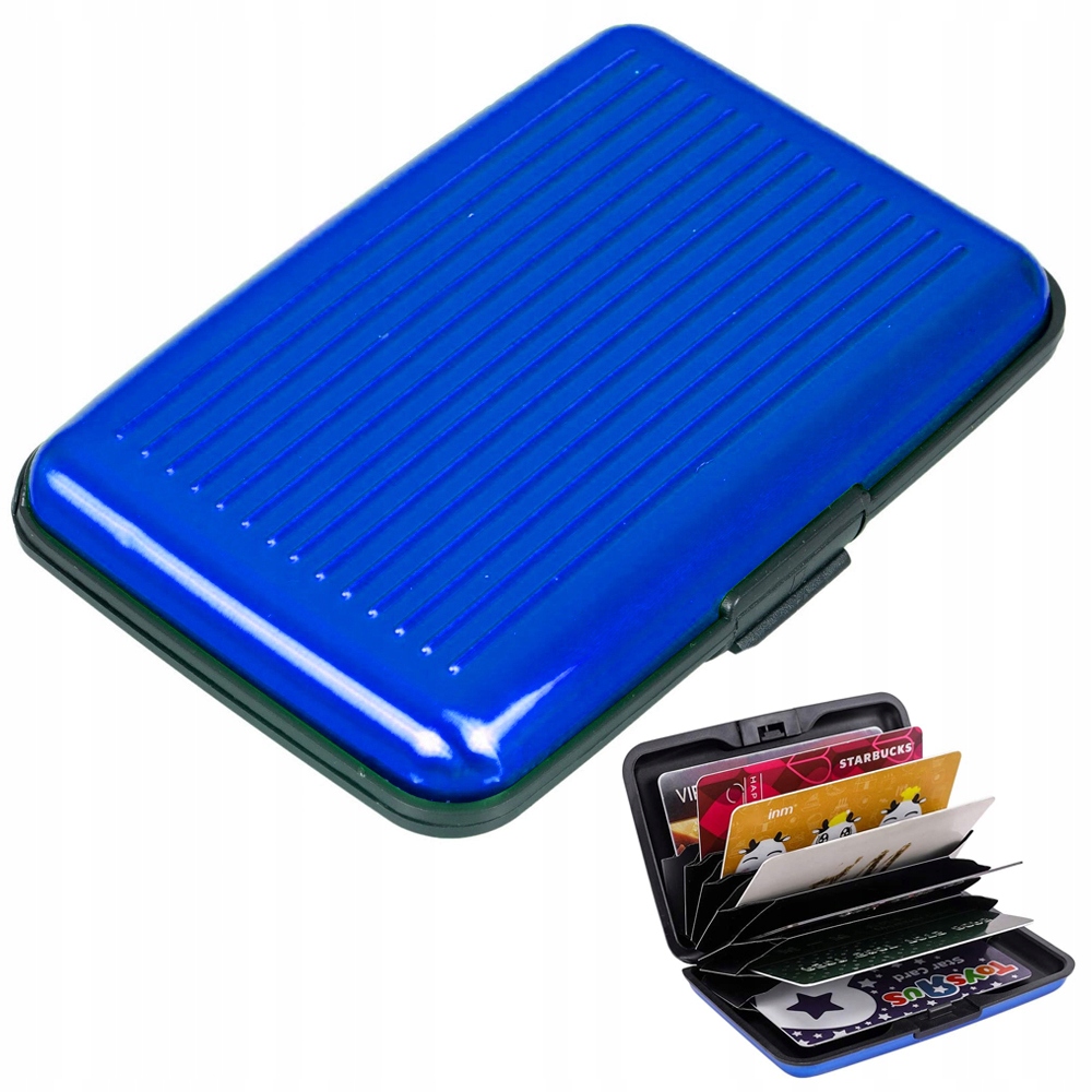 

Etui Na Karty Dokumenty Aluminiowe Portfel Wallet