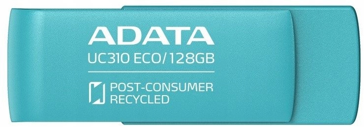 Adata Pendrive UC310 Eco 128 Gb Usb 3.2 Gen1 Zielony