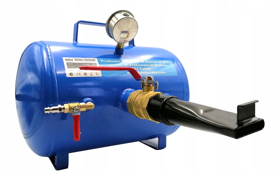 INFLATOR DO POMPOWANIA KÓŁ OPON 25L ZBIORNIK CIŚNIENIOWY + ZESTAW NAPRAWCZY EAN (GTIN) 5902067601303