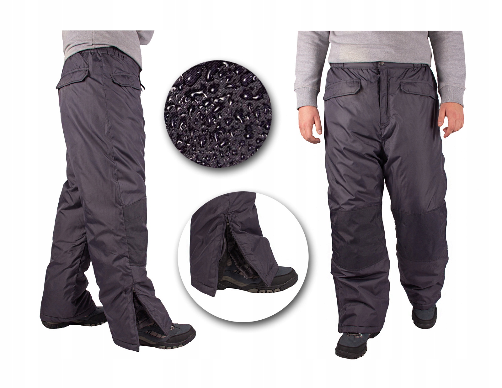 spodnie Męskie narciarskie M spodnie Ocieplane M