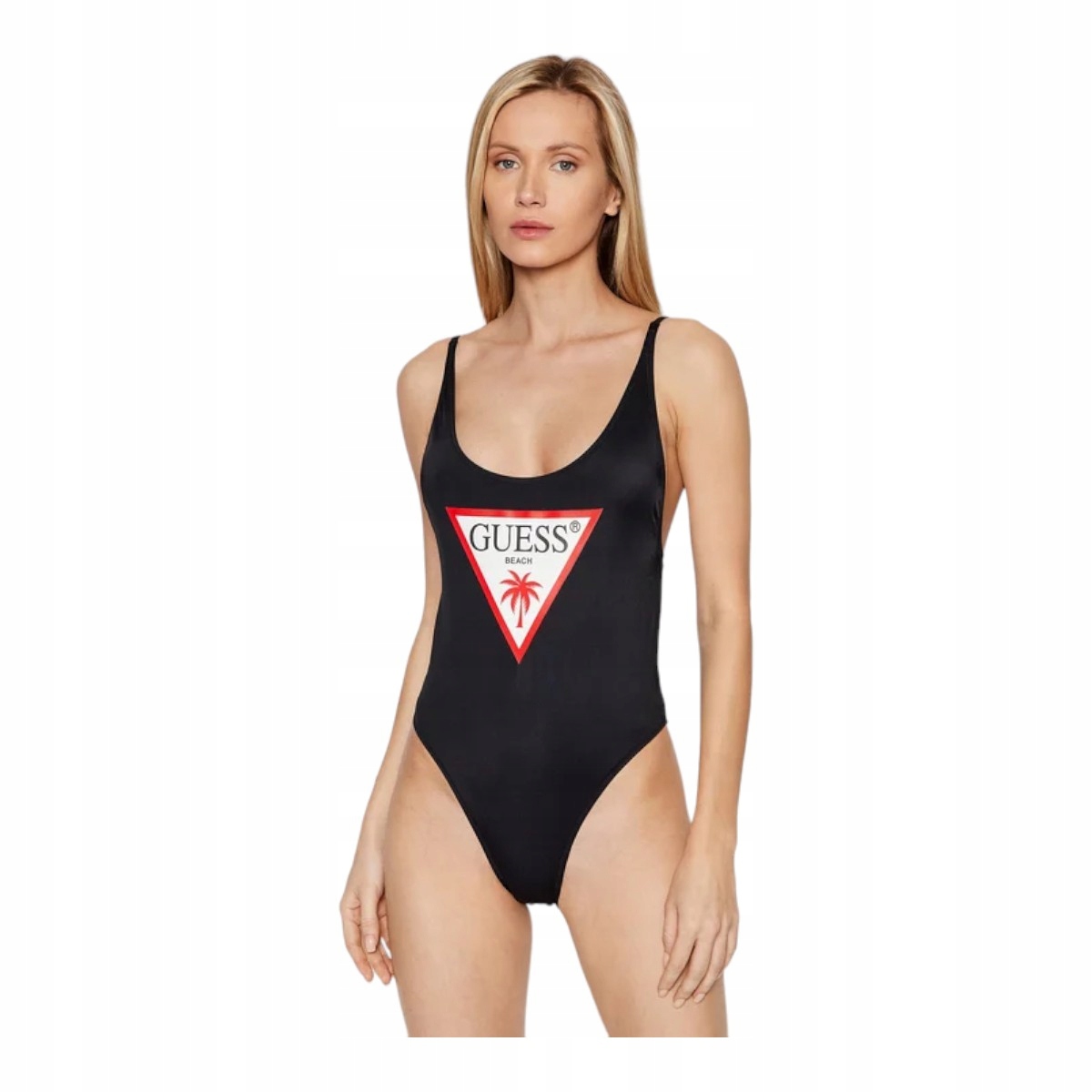 Guess Dámské Jednodílné Plavky One Piece Černé r.XS