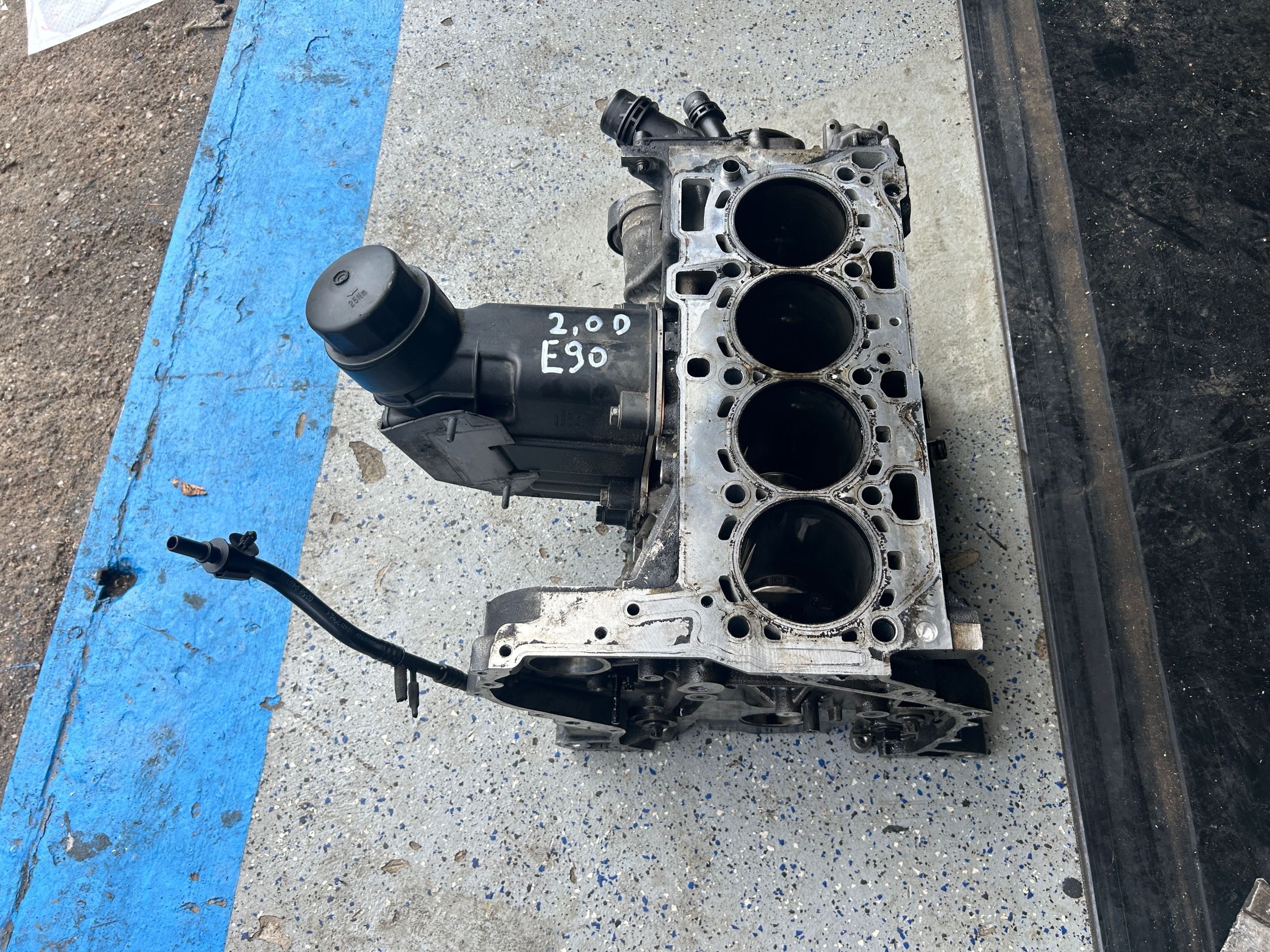 BMW E90 2,0 D N47D20C BLOK Motore