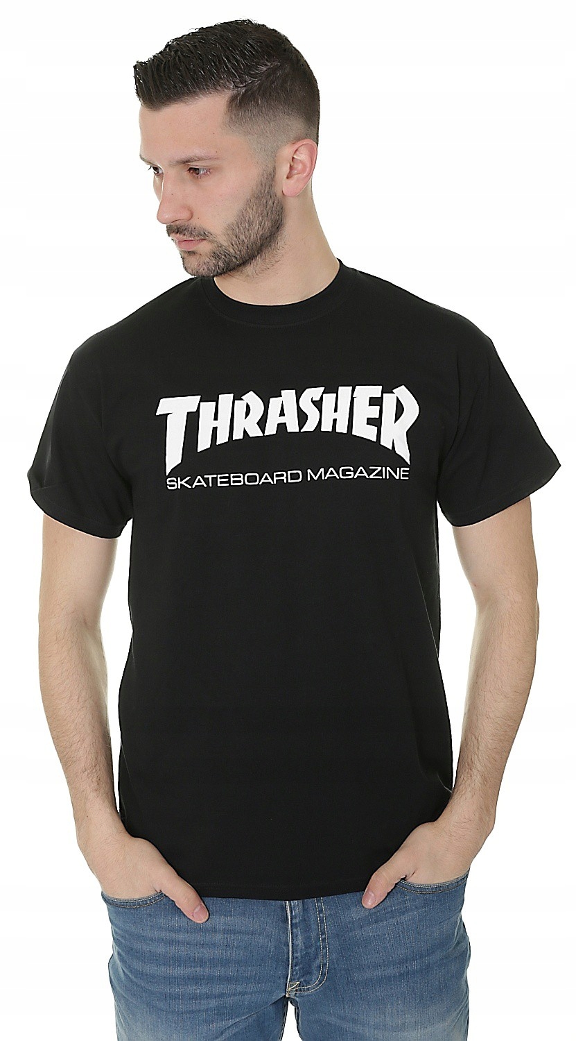 

koszulka Thrasher Skate Mag - Black