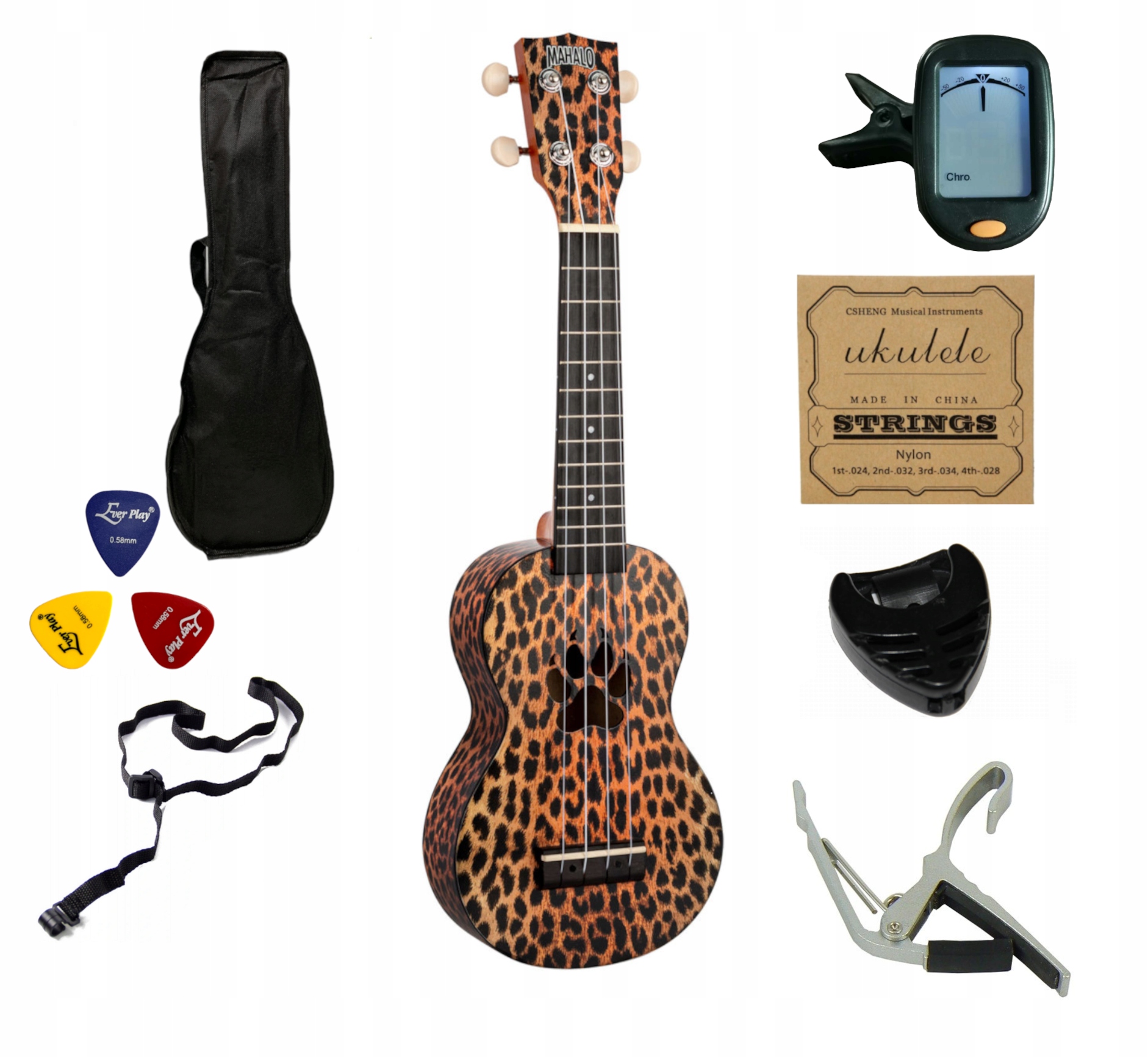 Sopránové ukulele Mahalo Série Art II Gepard MA1C