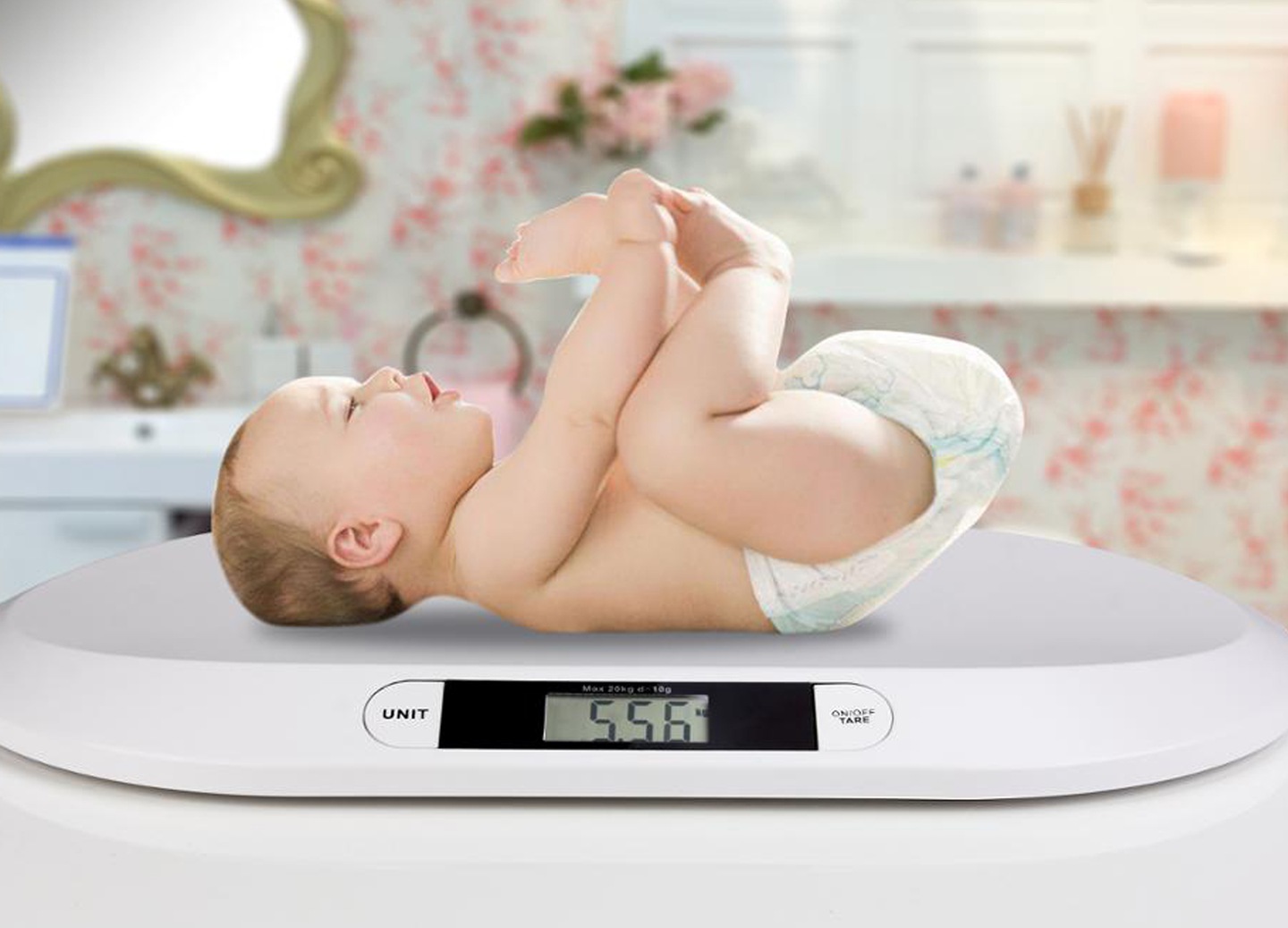 Детские весовые весы для младенцев до 20 кг Марка Esperanza