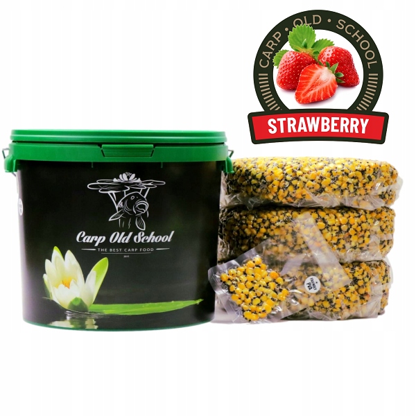 Mix ziaren truskawka 14kg Carp Old School