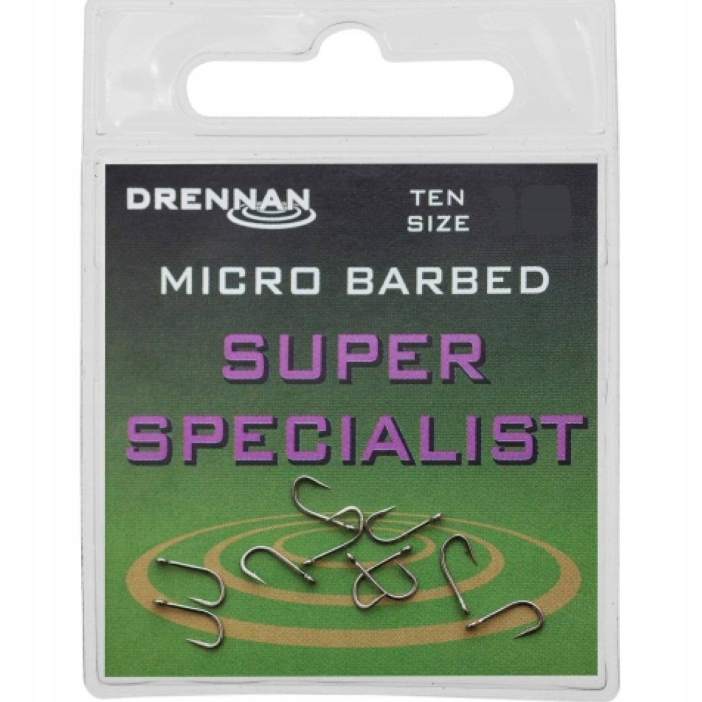 Specialist Haczyki Drennan 10szt. Nr8