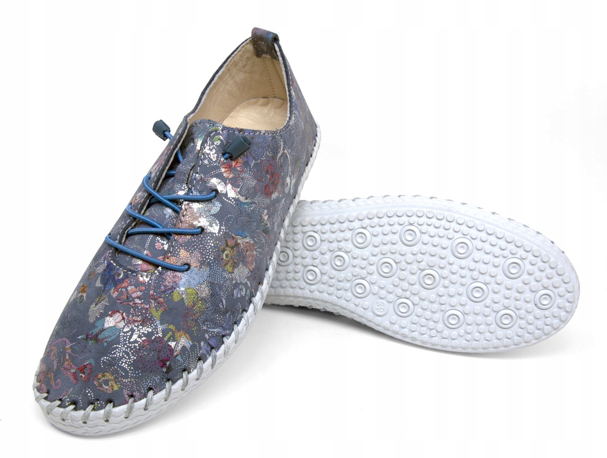 Tenisky Vacarro Footwear Kožené, Velikost 41 Modrá