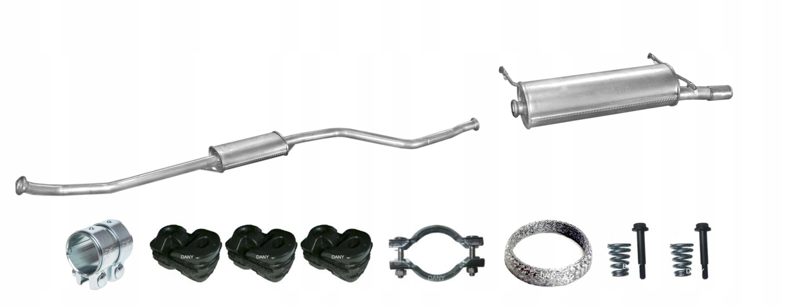 Citroen Xsara 1.4 1.6 (2000-2004) Koncové Středové Tlumiče