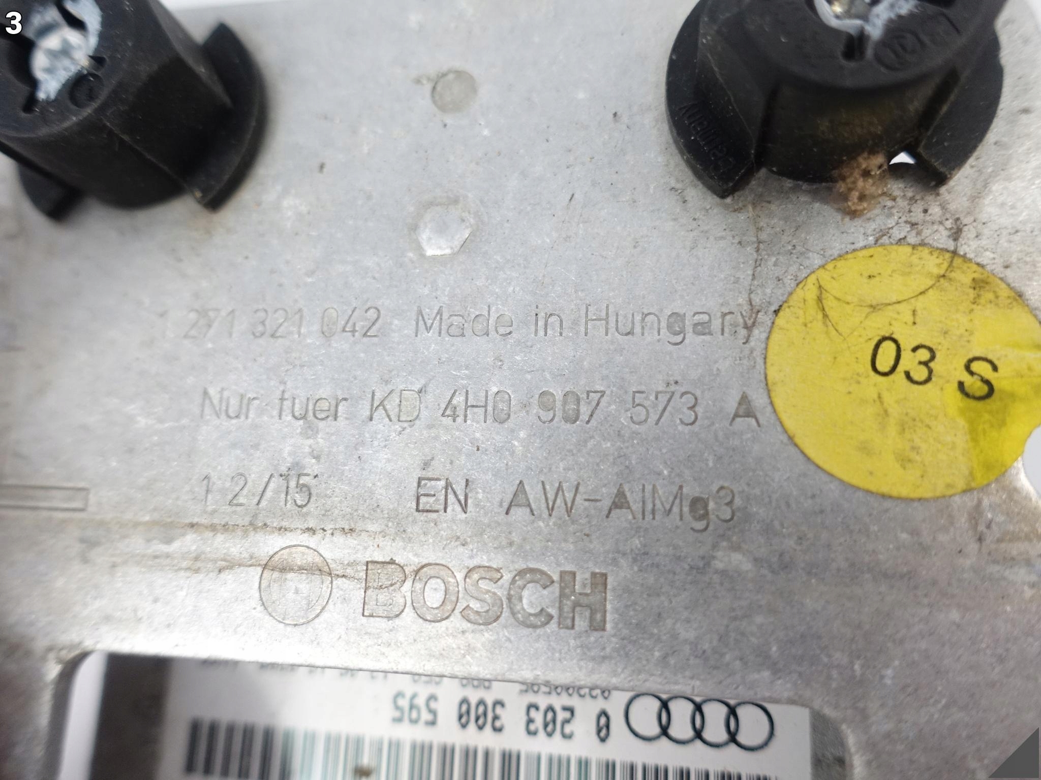 AUDI S8 plus A8 4H0 D4 LIFT 13-17 sensor DISTRONIC RADAR SENSOR ACC left