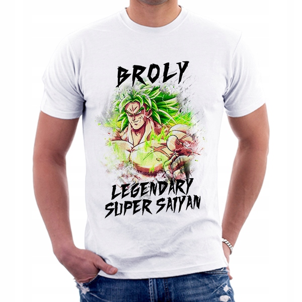 

Koszulka Broly Legendary Saiyan Dragon Ball - XXL