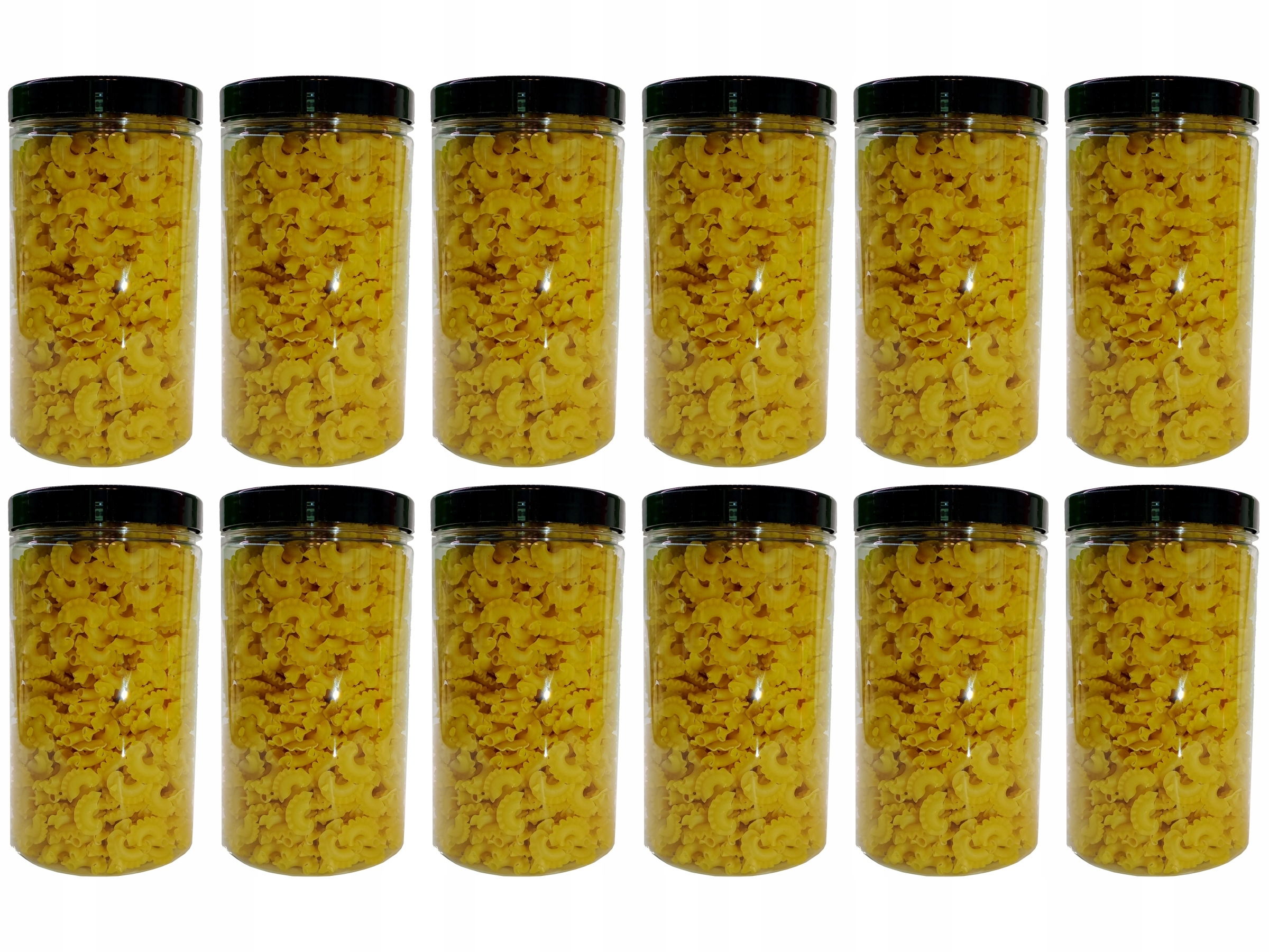 

Pojemnik słoik 1,25L na makaron płatki1250ml 12szt