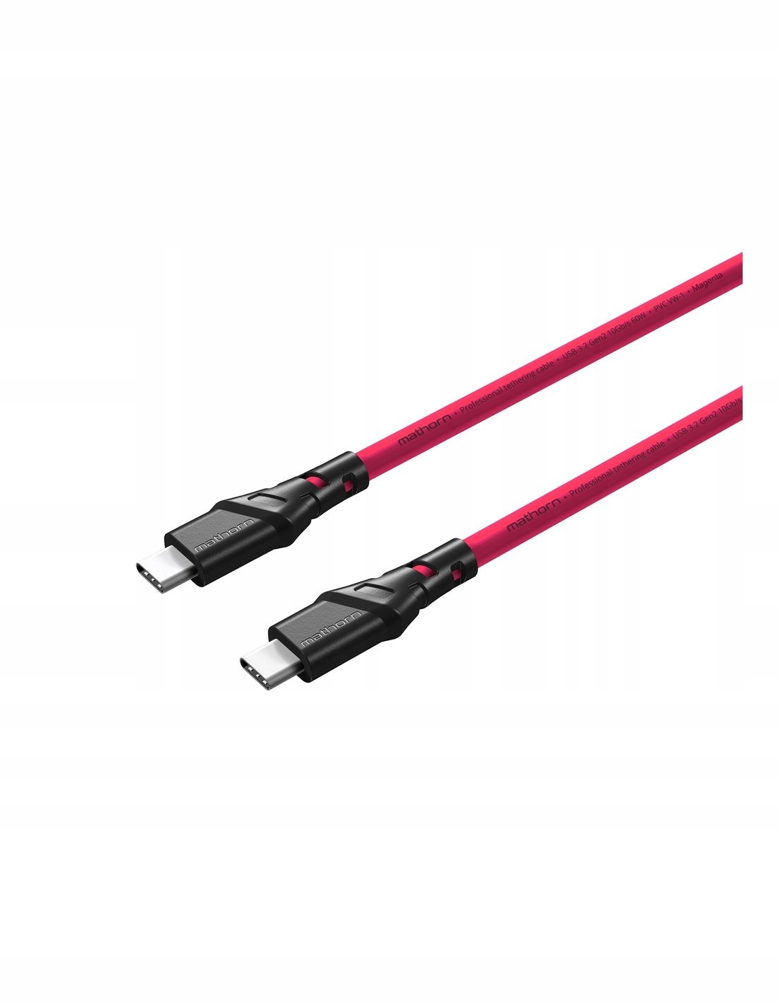 Kabel Mathorn MTC-510M 5m 10Gbps 60W Usb C-C Magenta