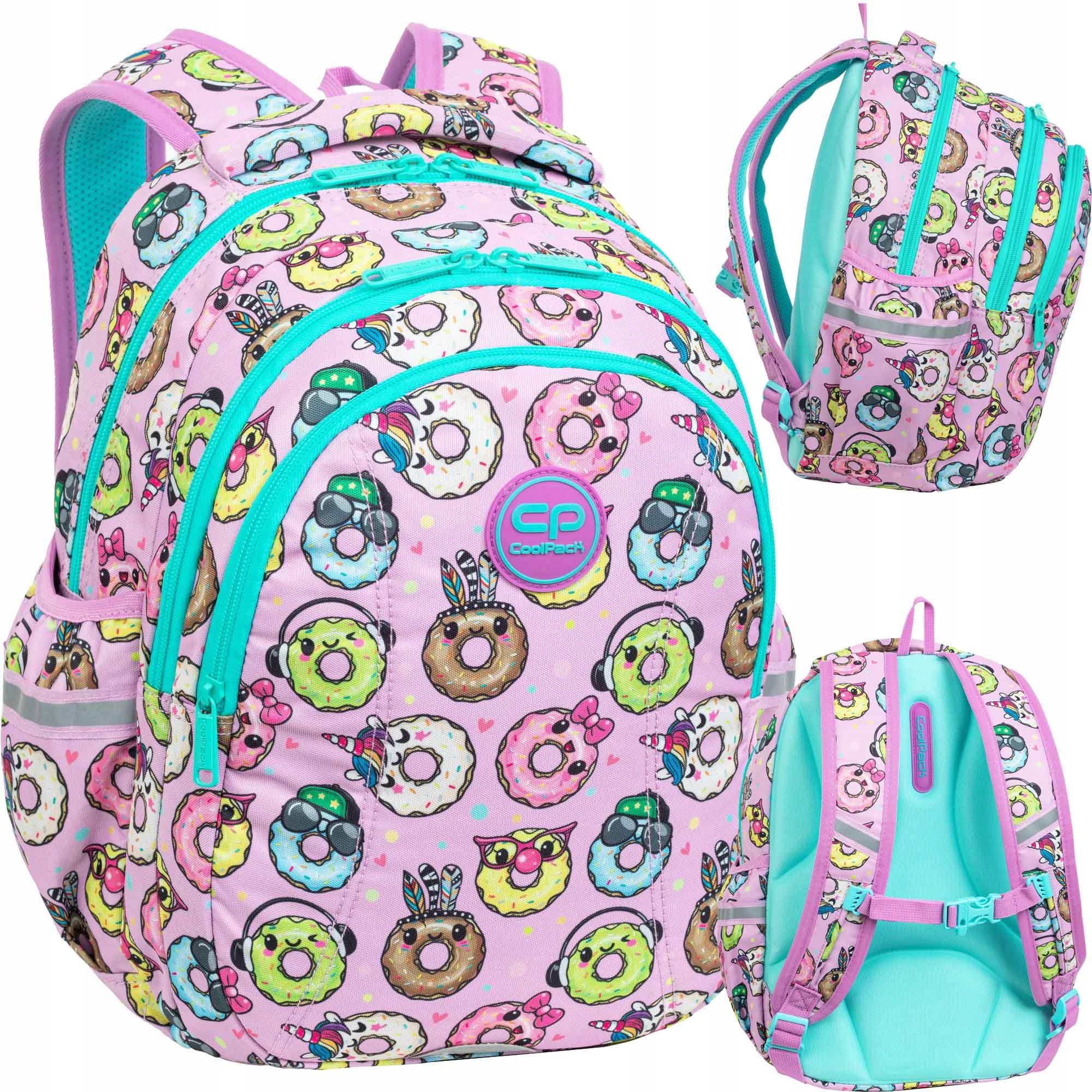 

Coolpack Plecak Szkolny Dla Dziewczynki Donuts