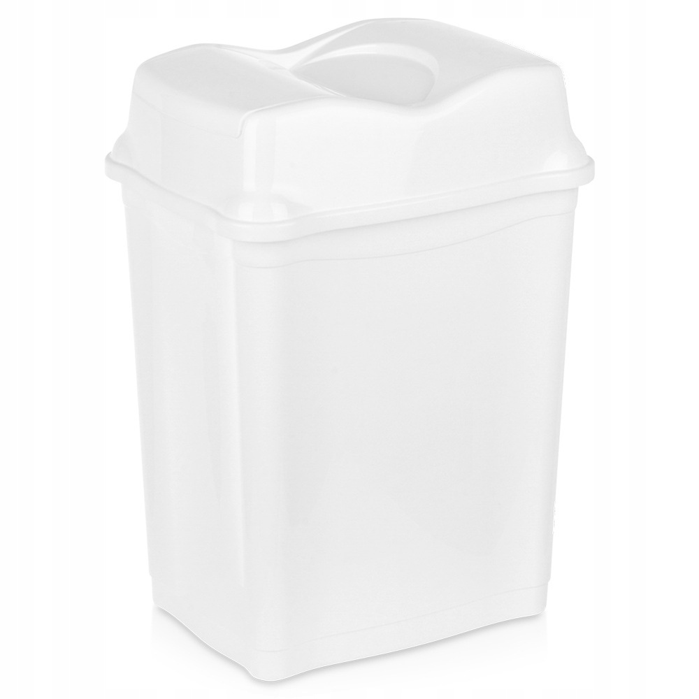 Levně Odpadkový koš plastový výklopný kancelářský kuchyňský koupelnový 28 l