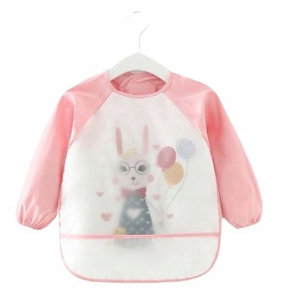 

Śliniak Fartuszek z Długimi rękawami i kieszonką