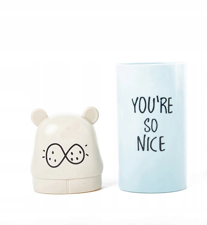 POJEMNIK ORGANIZER NA PASTĘ I SZCZOTECZKĘ DO ZĘBÓW ETUI MIŚ TURYSTYCZNE Wysokość maksymalna 20 cm