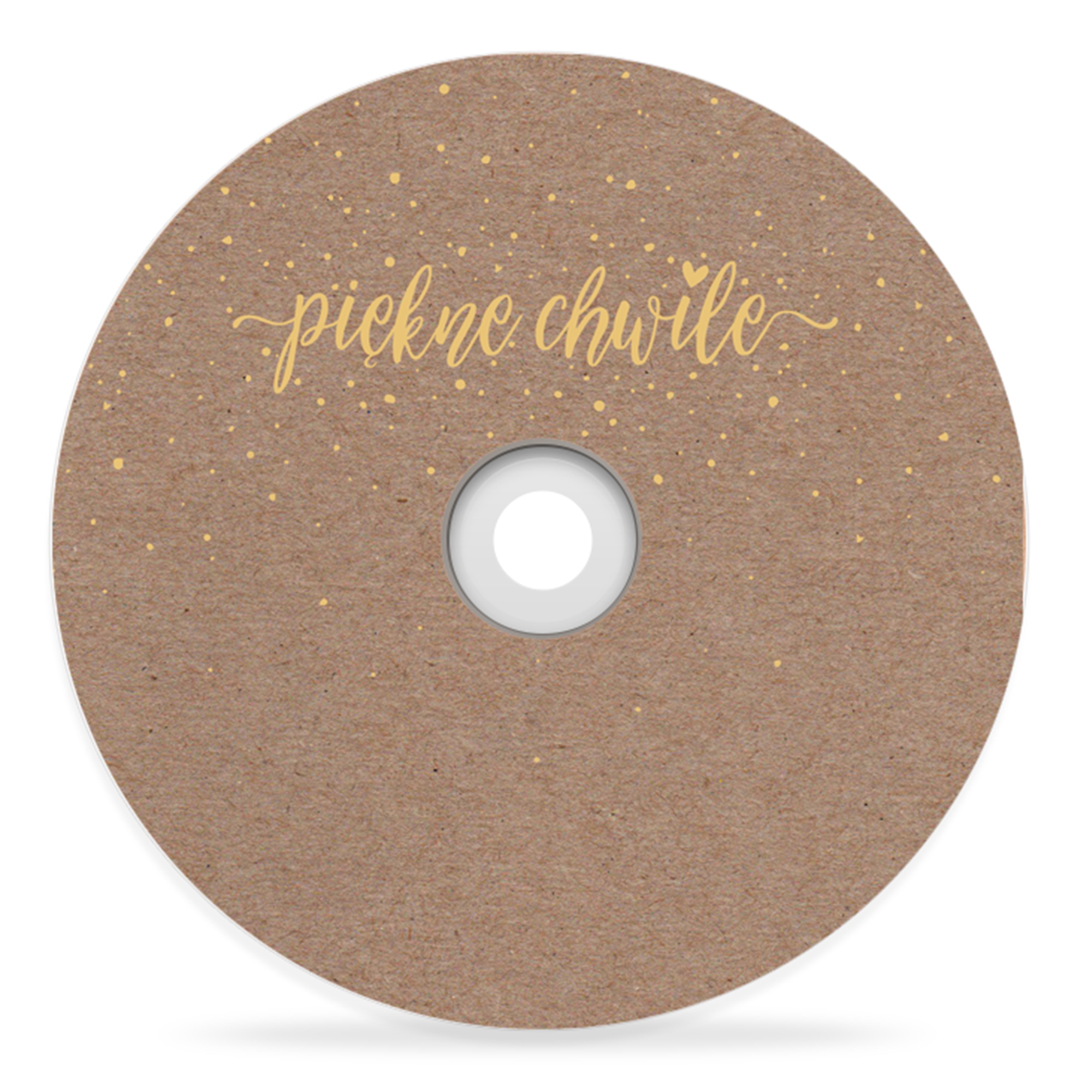 

Płyta DVD z nadrukiem Piękne Chwile kraft