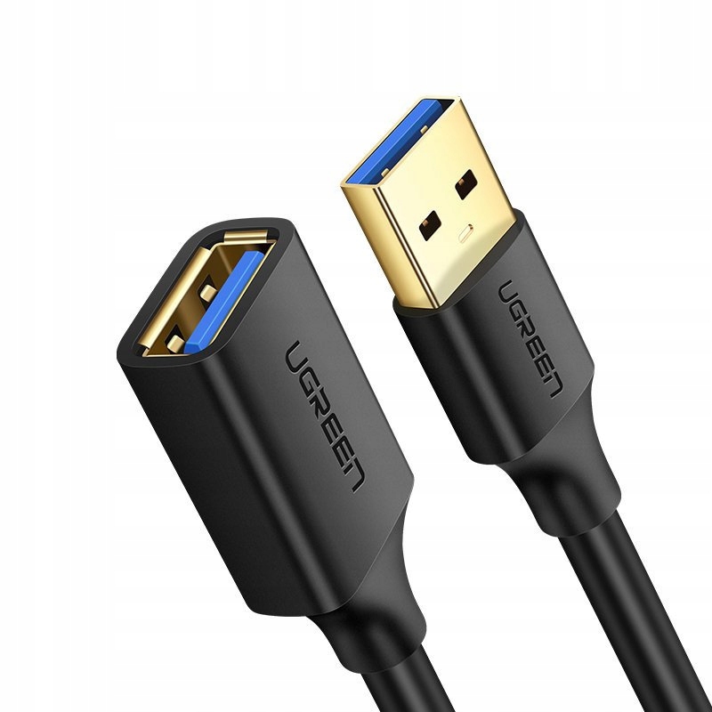 Ugreen kabel przedłużacz Usb 3.0 (żeński) Usb 3.0 (męski) 3 m czarny