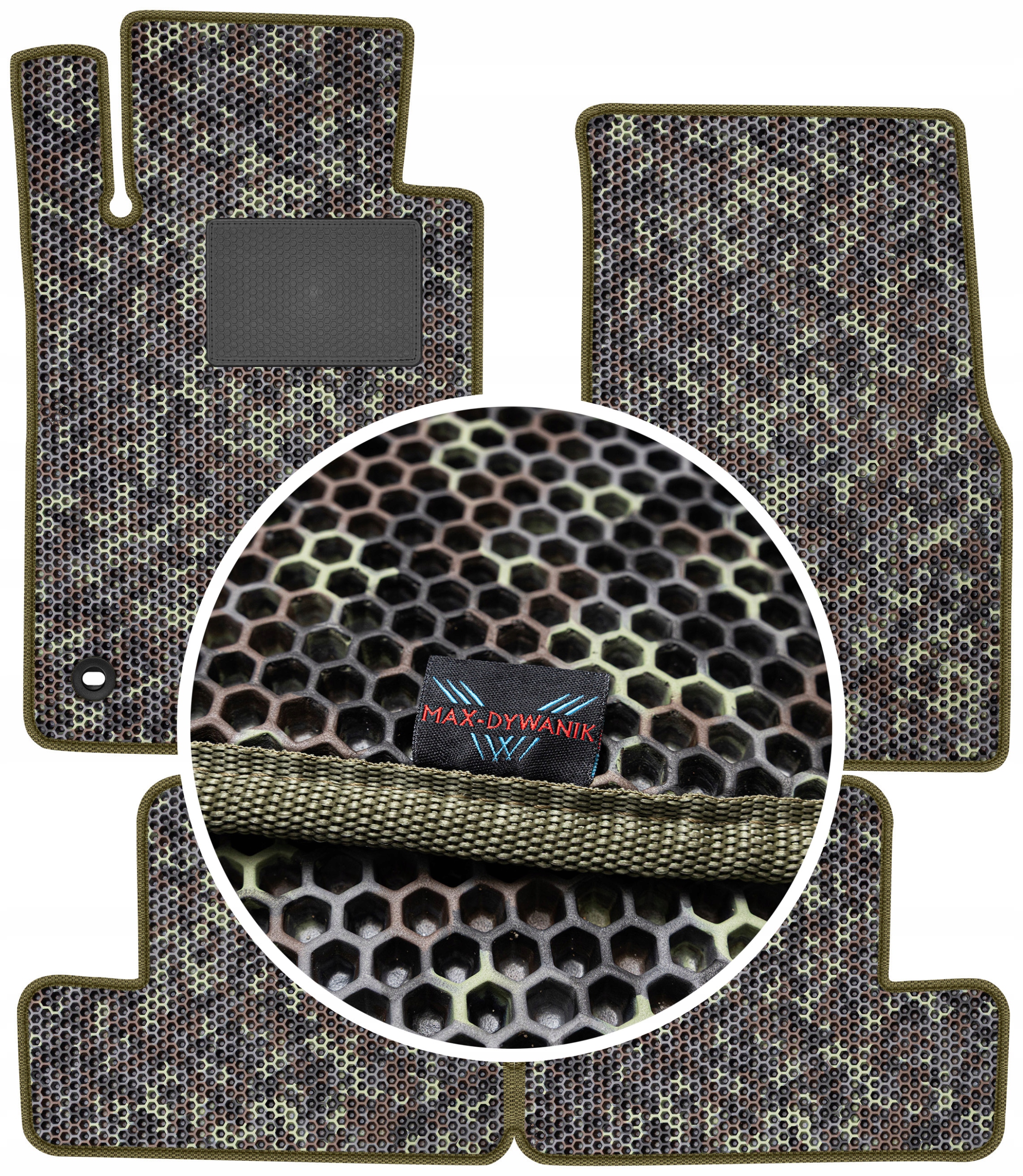 Ford Mustang V 2004-2014 Gumové rohože Eva Moro