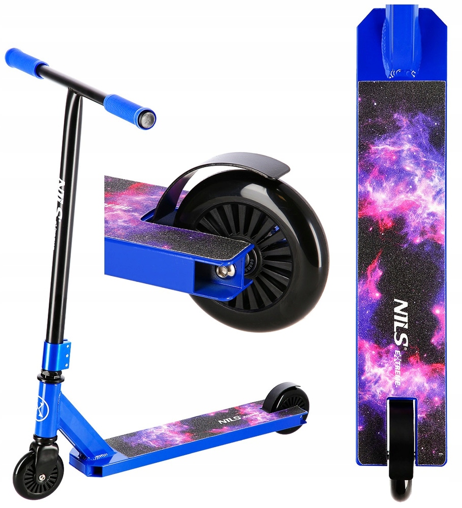Hulajnoga Wyczynowa Stunt Freestyle Do Trików Dla Dziecka Kółka 100 mm Nils