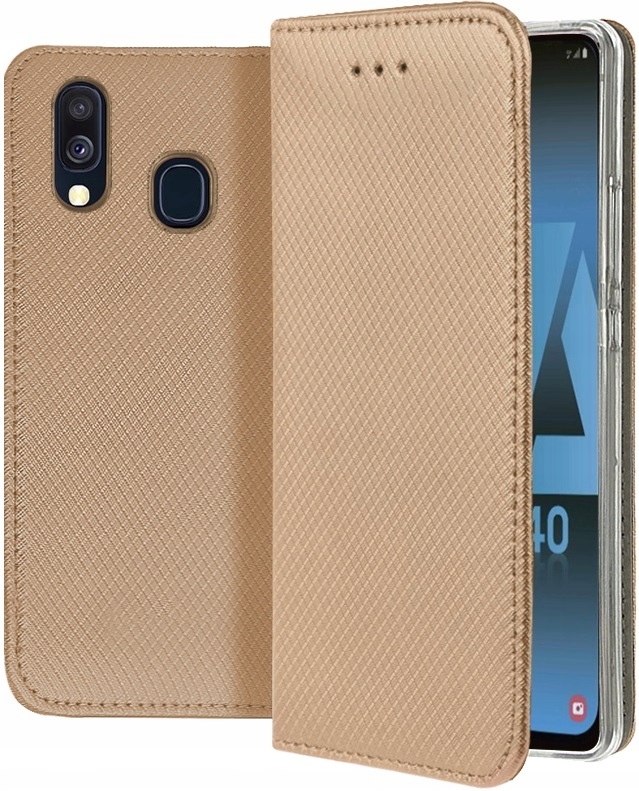 Etui Smart Magnet do Samsung Galaxy A20e (sm- A202F) złote Tfo