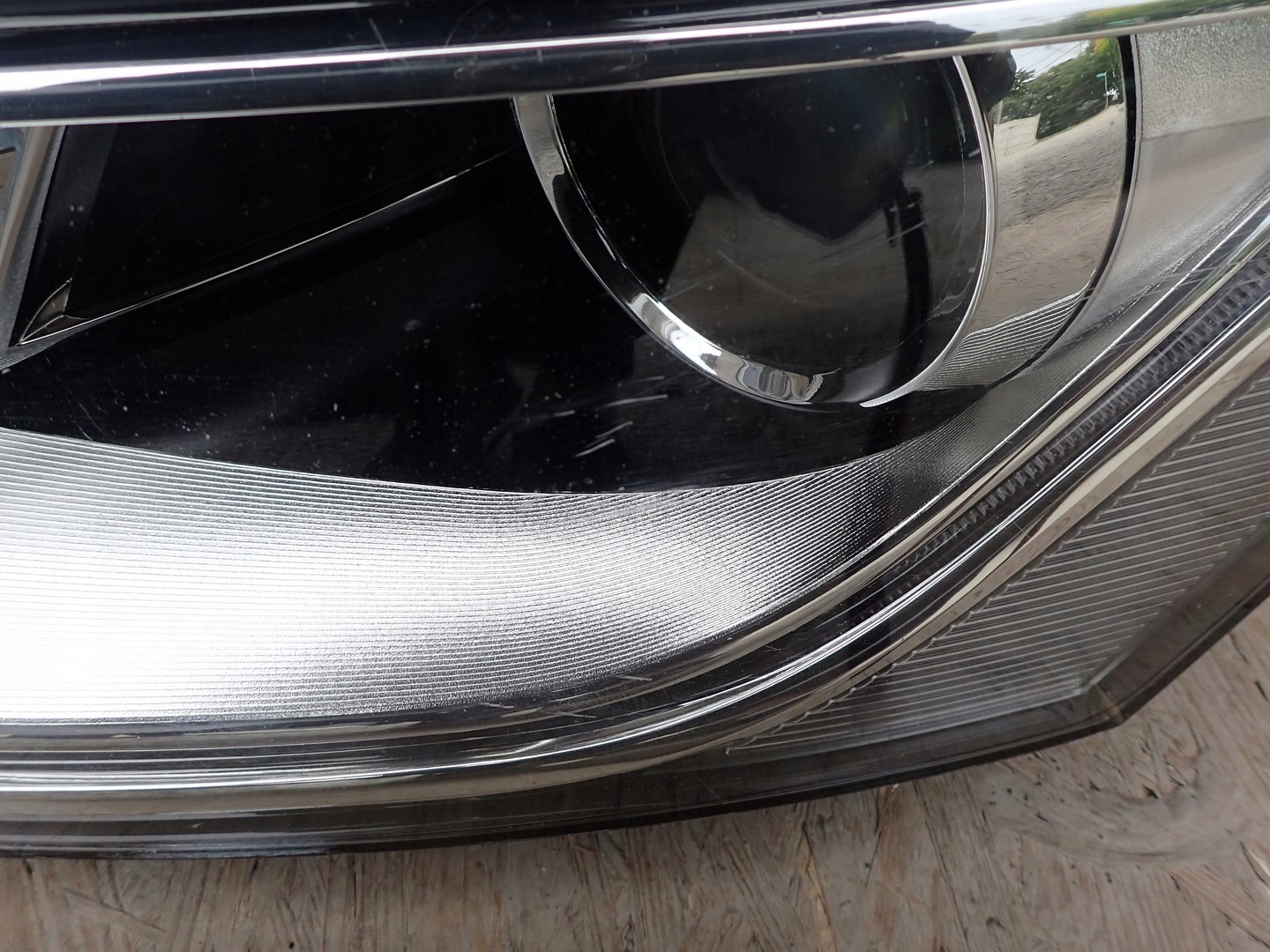 light left left BI XENON AUDI Q5 8R LIFT LED 2012