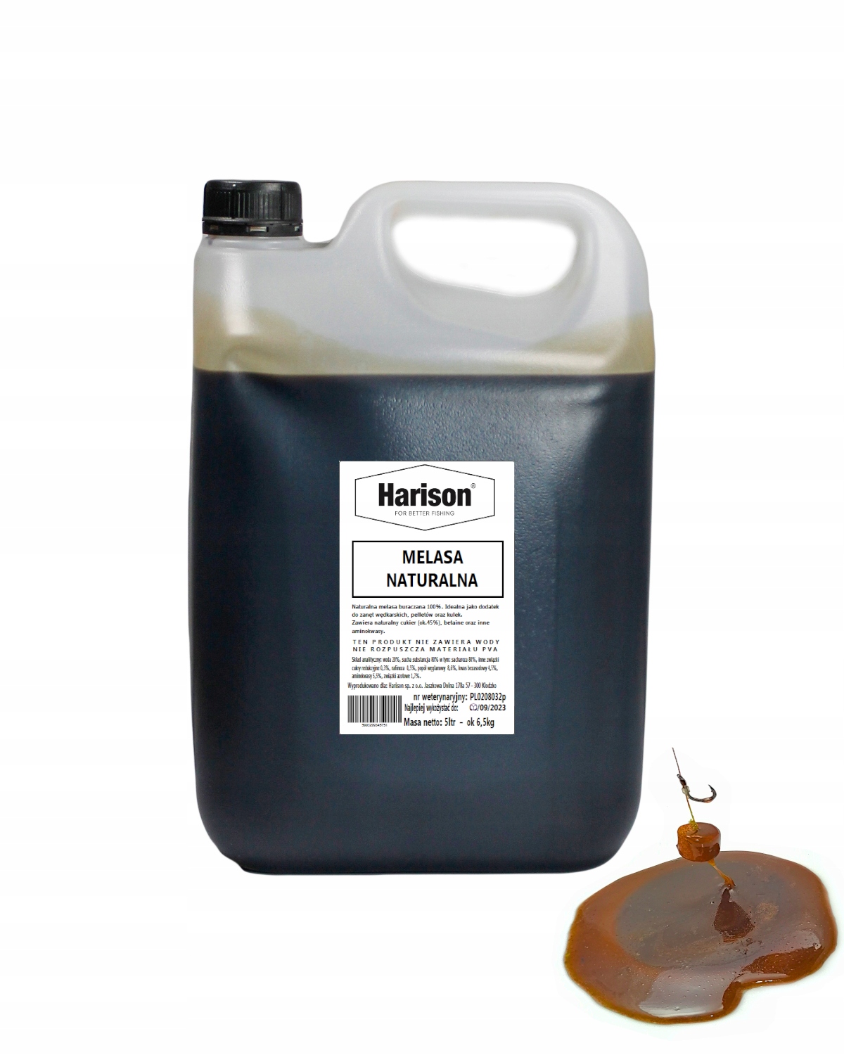 

Melasa Buraczana 5L/6.5KG Gęsta Dodatek Do Paszy