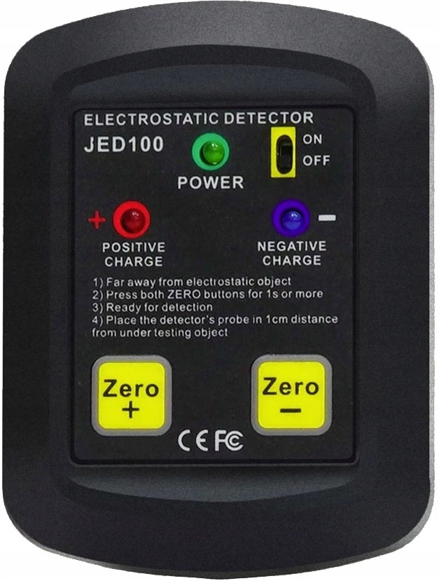 

Detektor ładunków elektrostatycznych bezkontaktowy