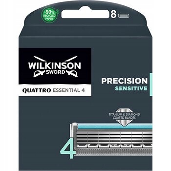 Wilkinson Sword Quattro Titanium Sensitive (8ks) – spare head