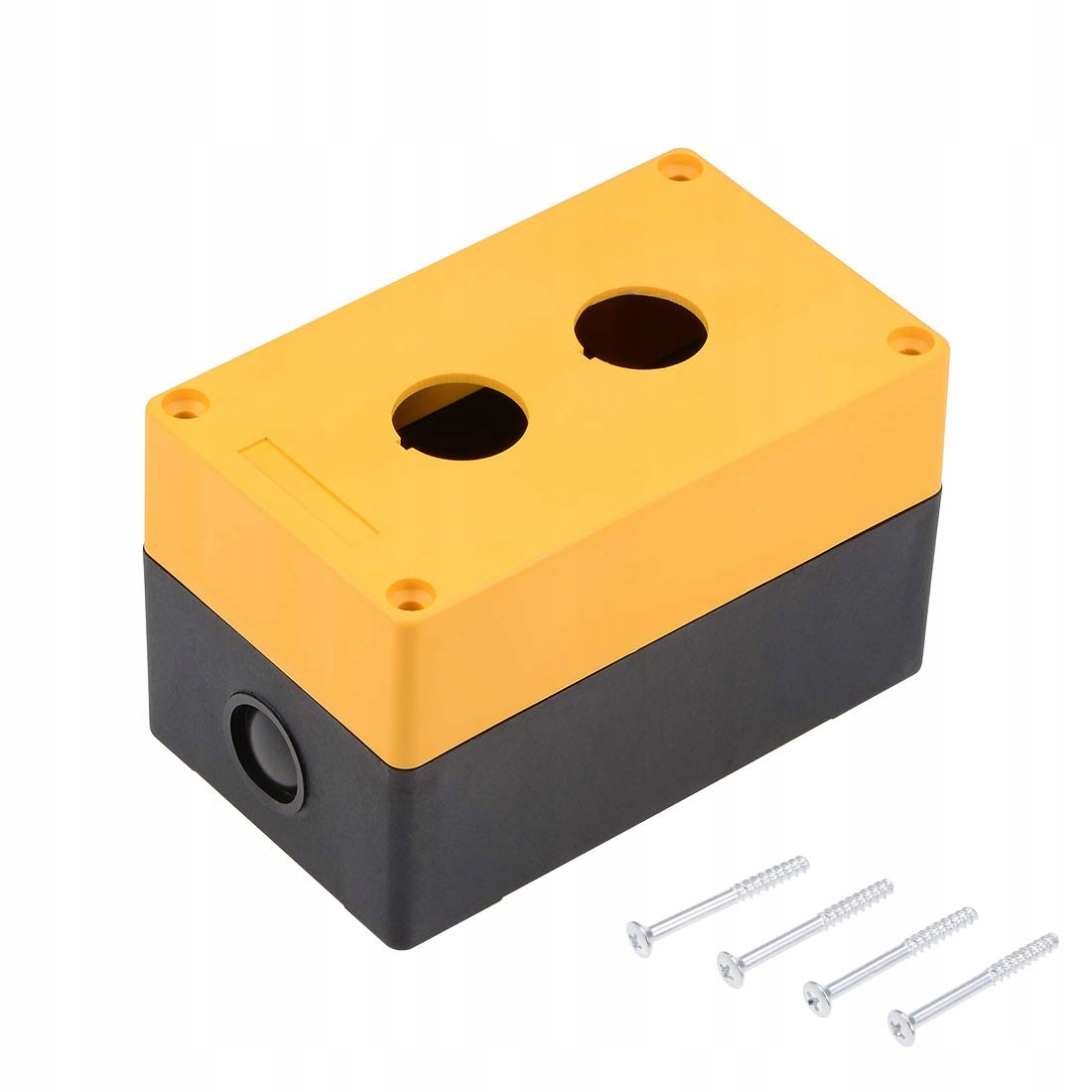 

Kaseta sterownicza obudowa żółta 2x otwór 22mm