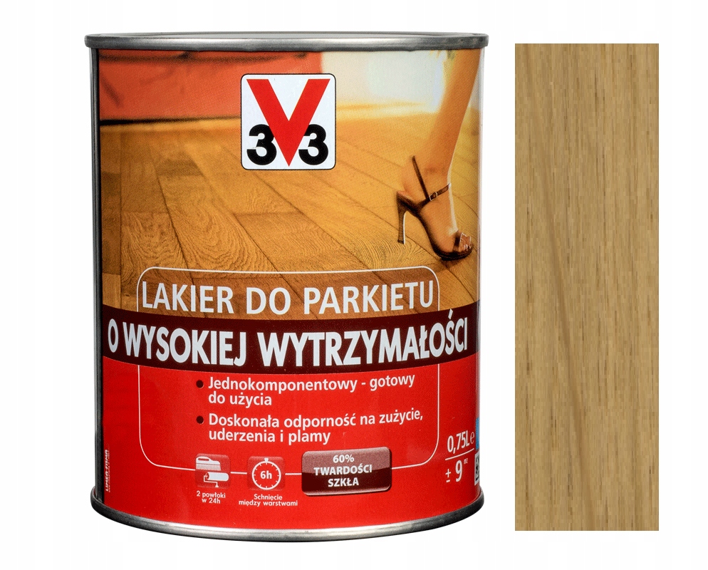 

Lakier Do Parkietu V33 Matowy 0.75L