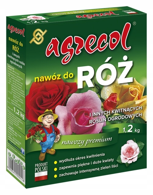 

Nawóz do róż 1,2 kg Agrecol